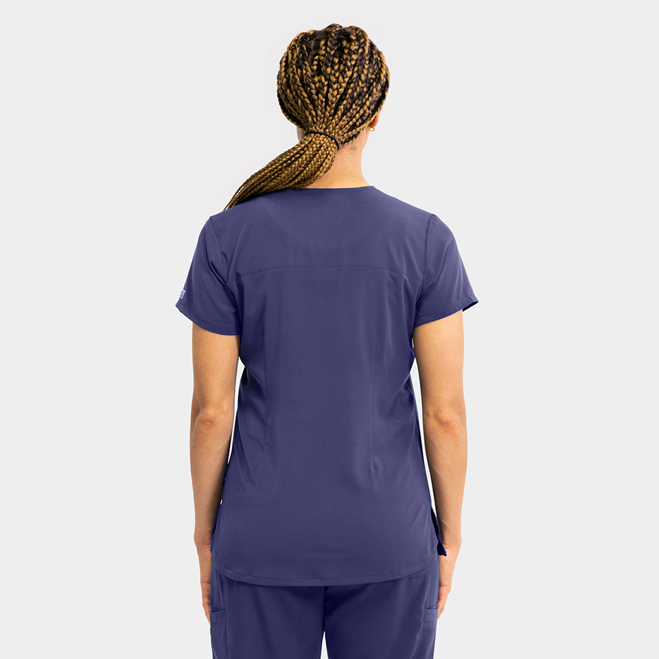 Women's Mock-Wrap Top w/ Zipper Pocket - Image 28