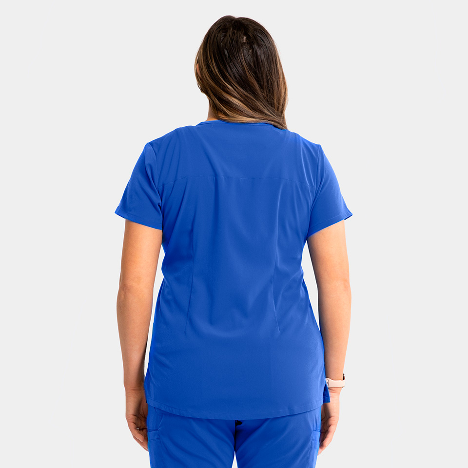 Women's Mock-Wrap Top w/ Zipper Pocket - Image 22