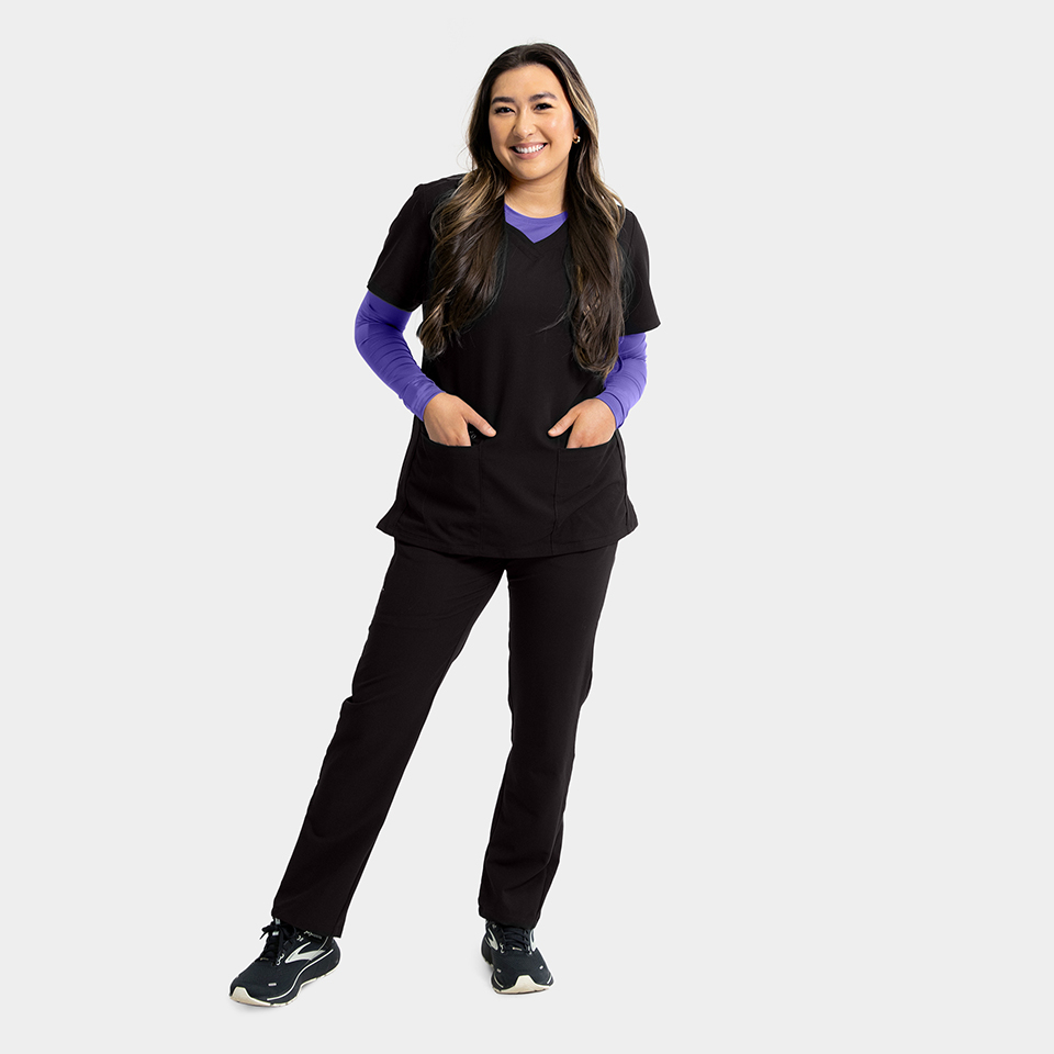 Women's Half Knit Waistband Tapered-Leg Pant - Image 6