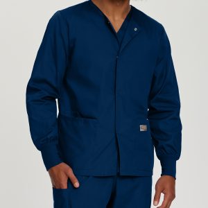 ejwlqbiqf8e01ldxhect.jpg Landau Scrub Zone Unisex 3-Pocket Warm-Up Scrub Jacket
