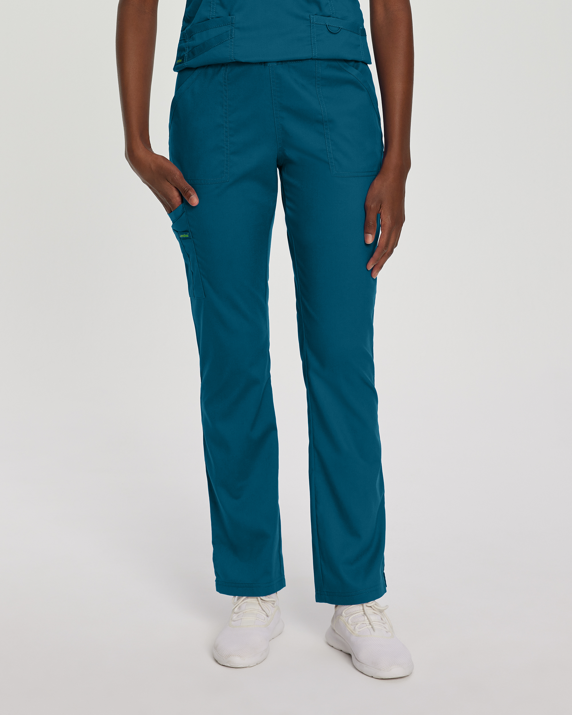 Landau ProFlex Women's Cargo Scrub Pants - Image 8