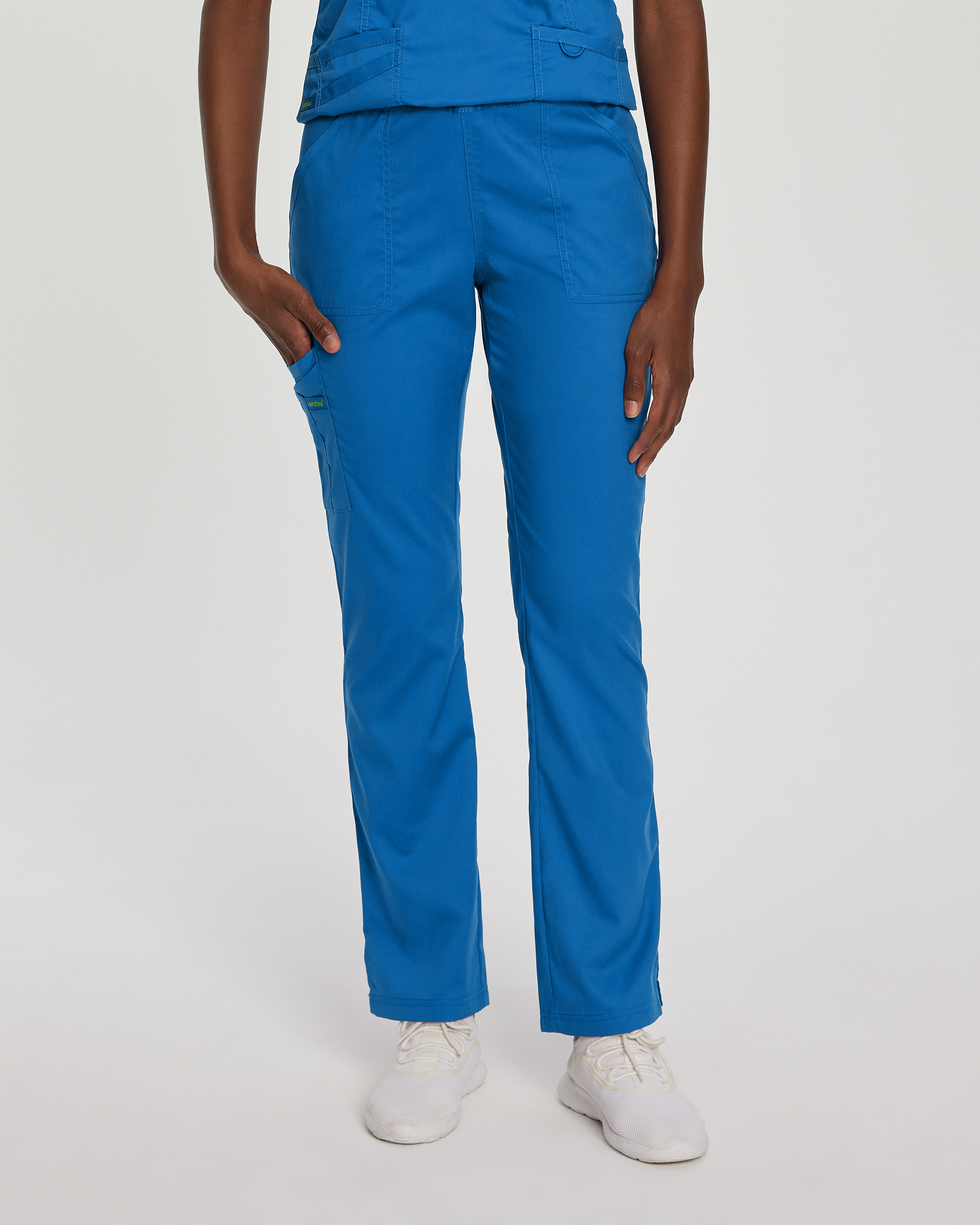 Landau ProFlex Women's Cargo Scrub Pants - Image 4