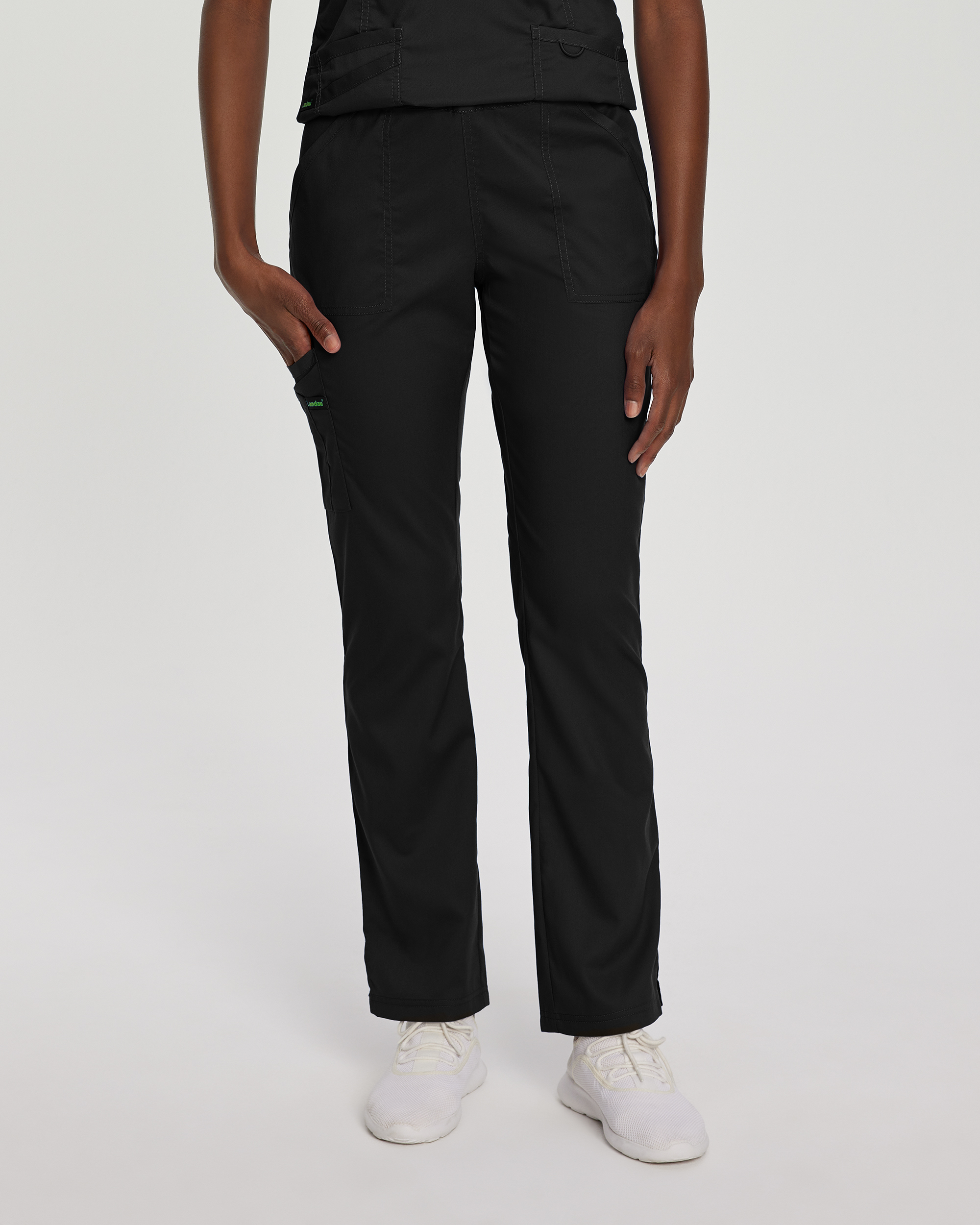 Landau ProFlex Women's Cargo Scrub Pants - Image 6
